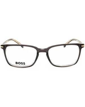 BOSS Rectangular-Frame Glasses - Multicolor