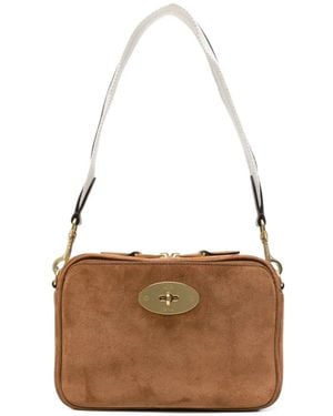 Mulberry Postman's Lock Shoulder Bag - White