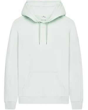 Courreges Kangaroo-Pocket Hoodie - Blue