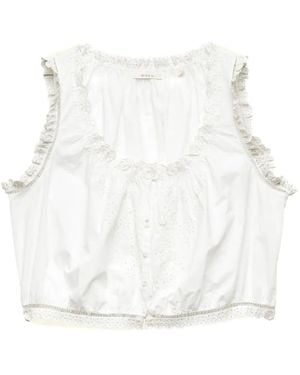 Doen Blusa Traveler - Bianco