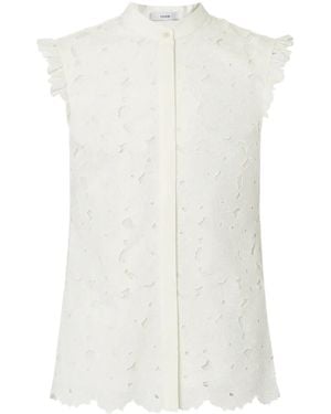 Erdem Ruffle-Detailing Shirt - White