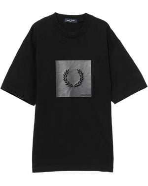 Fred Perry Crew Neck T-Shirt - Black