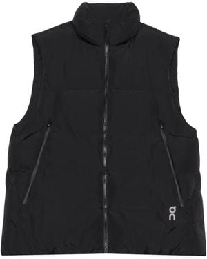 On Shoes All-Day Puffer Gilet - Black