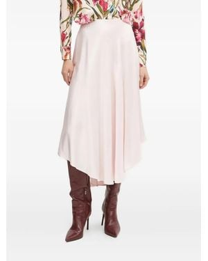 Guess Asymmetrischer Satinrock - Pink