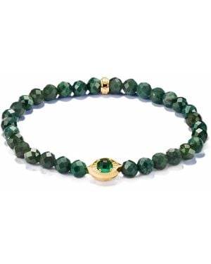 Thomas Sabo Bracciale Con Perline - Verde