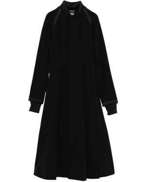 Y-3 Gepolstertes Kleid - Schwarz