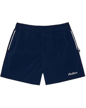 Malbon Golf Riva Zip Short - ブルー