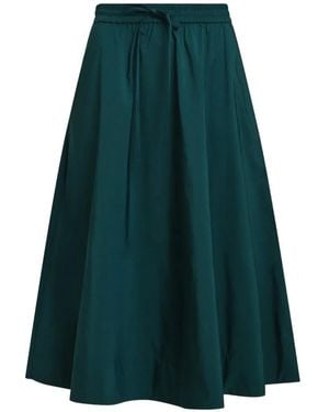 Essentiel Antwerp A-Line Midi Skirt - Green