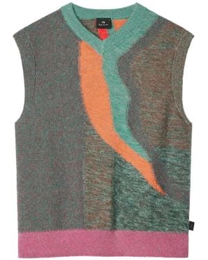 Paul Smith Pullunder Mit Abstraktem Muster - Grün