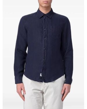 Blauer Linen Shirt - Blue