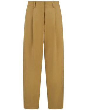 Laminar Elasticated Tailored Pants - Natural