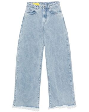 Marques'Almeida Raw-Edge Jeans - Blue