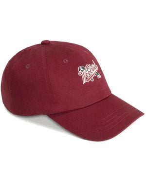Woolrich Gorra Ajustable Con Logo Bordado - Rojo