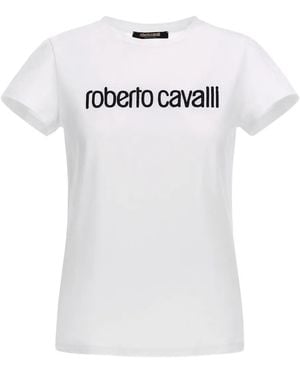 Roberto Cavalli T-Shirts And Polos - White