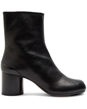 Maison Margiela Botines Tabi con puntera cuadrada - Negro