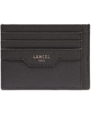 Lancel Leather Card Holder - Black