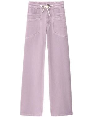 Ba&sh Filma Wide-Leg Jeans - Purple