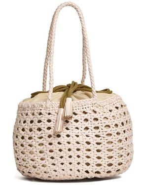 Dragon Diffusion Bolso Bombonera Juventus Perforado - Blanco