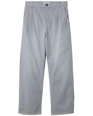 Miu Miu Cotton Trousers - Grey