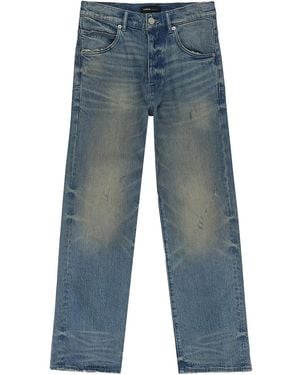 Purple Brand P018 2 Year Dirty Fade Jeans - Blue