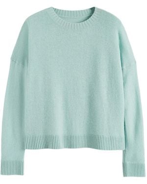 Chinti & Parker Jersey Holgado Con Dobladillo De Canalé - Verde