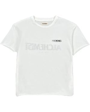 Alchemist Logo-Print T-Shirt - White