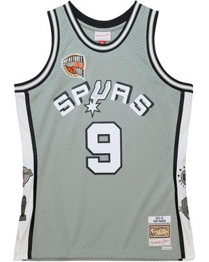 Mitchell & Ness Nba スウィングマン "spurs Tony Parker" ジャージ - グレー