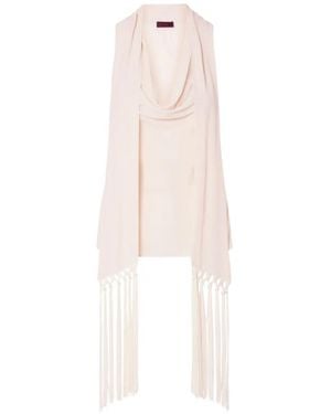 Liu Jo Top With Scarf - White