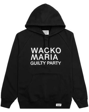 Wacko Maria Heavyweight Pullover Hoodie - Black