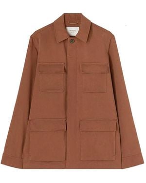RETORI Embroidered Jacket - Brown