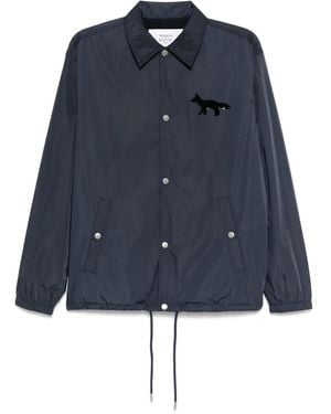 Maison Kitsuné Coach Jacket - Blue