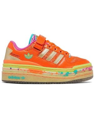 adidas Baskets À Triple Plateforme - Orange