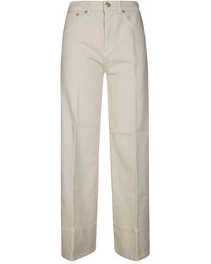 Dondup Ruby Gioie Cuffed Jeans - ホワイト