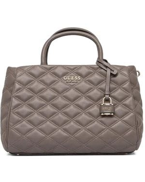 Guess Tamsin Society Tote Bag - Grey