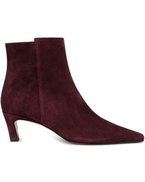 Roberto Festa Milia Suede Boots - Purple