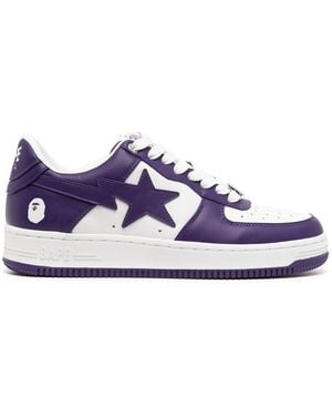 A Bathing Ape Bapesta Fs-001 Sneakers - Purple
