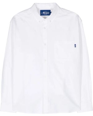 AWAKE NY Hemd Mit Button-Down-Kragen - Weiß