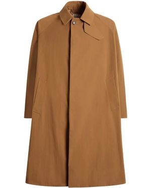 Bally Trenchcoat Mit Stehkragen - Braun
