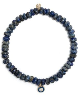 Sydney Evan 14Kt Geelgouden Armband - Blauw