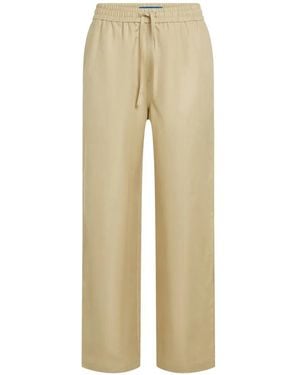 KARL LAGERFELD Drawstring Trousers - Natural