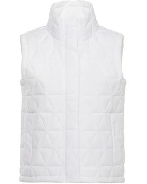 K-Way Quilted sleeveless gilet - Blanco