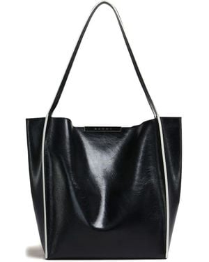 Marni Borsa Tote Cresta E/W - Nero