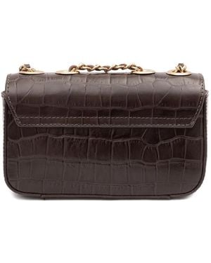 Isla Anne Mini Shoulder Bag - Brown