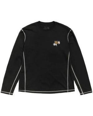 Stussy X Mountain Hardwear Long-Sleeve T-Shirt - Black