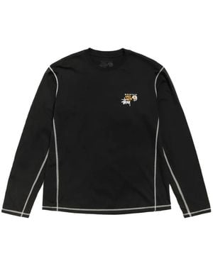 Stussy X Mountain Hardwear Long-Sleeve T-Shirt - Black