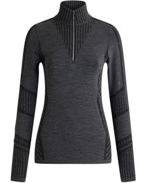 Fusalp Seama Zip Top - Black