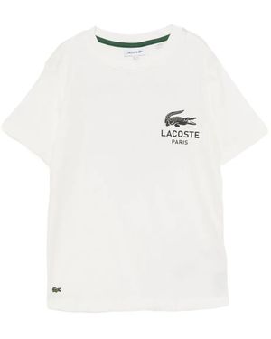 Lacoste ロゴ Tシャツ - ホワイト