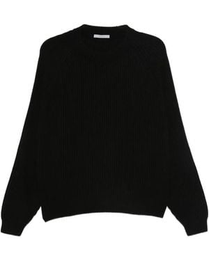 Dusan Crew-Neck Sweater - Black