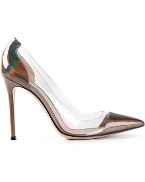 Gianvito Rossi Escarpins "Plexi" - Metallic