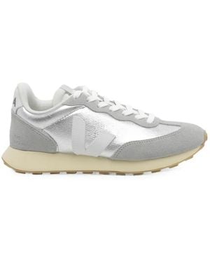 Veja Rio Branco Ii Leather Oxford Trainers - White